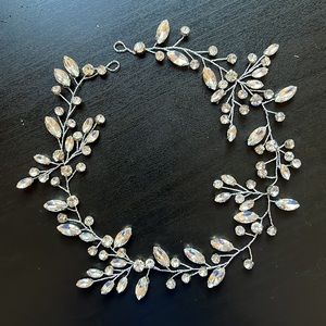 Bridal Hair Accessories, Silver
